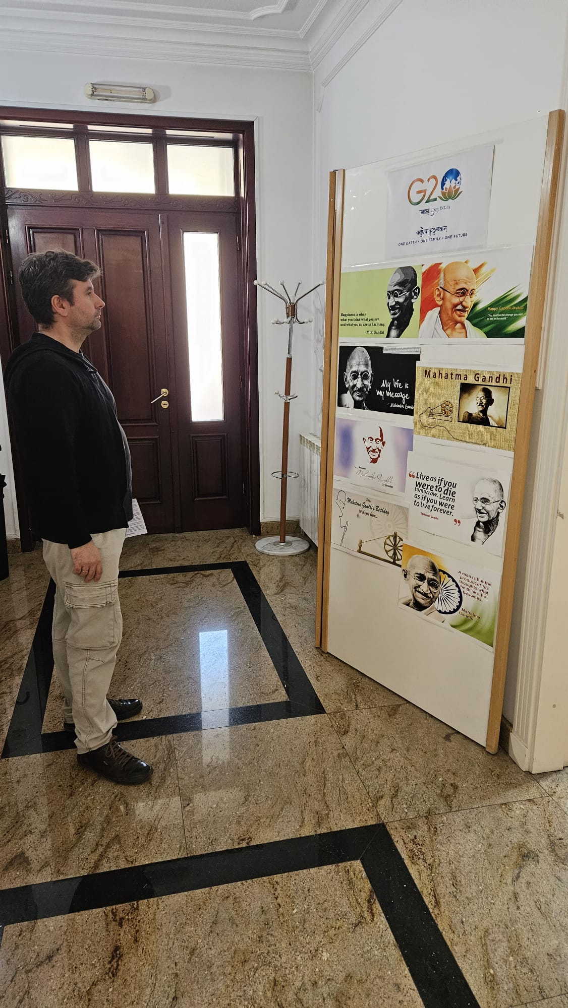 Exhibition on Mahatma Gandhi, Ayurveda & Millet at Chancery premises in October 2023 - 31 October 2023.
