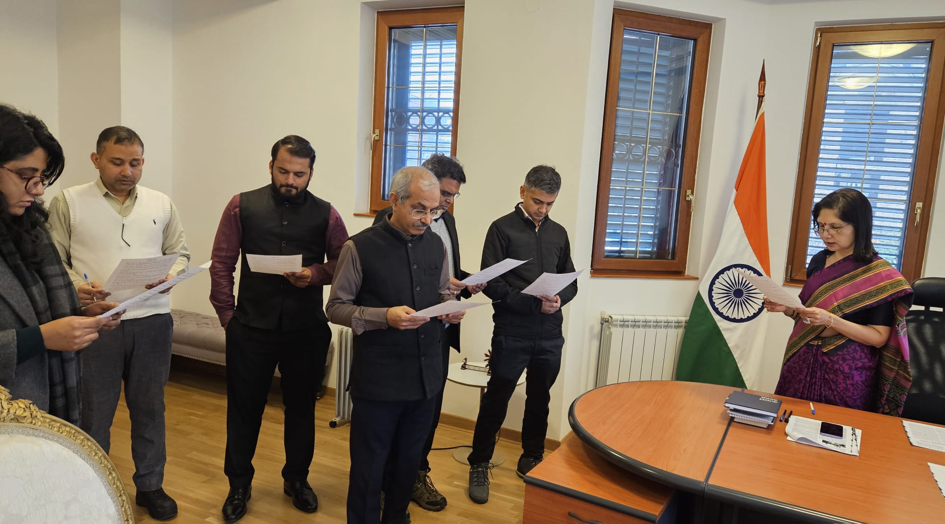 Activities organized by the Embassy in observance of 'Swachhta Pakhwada' from 16-31 January 2024 - 31 January 2024