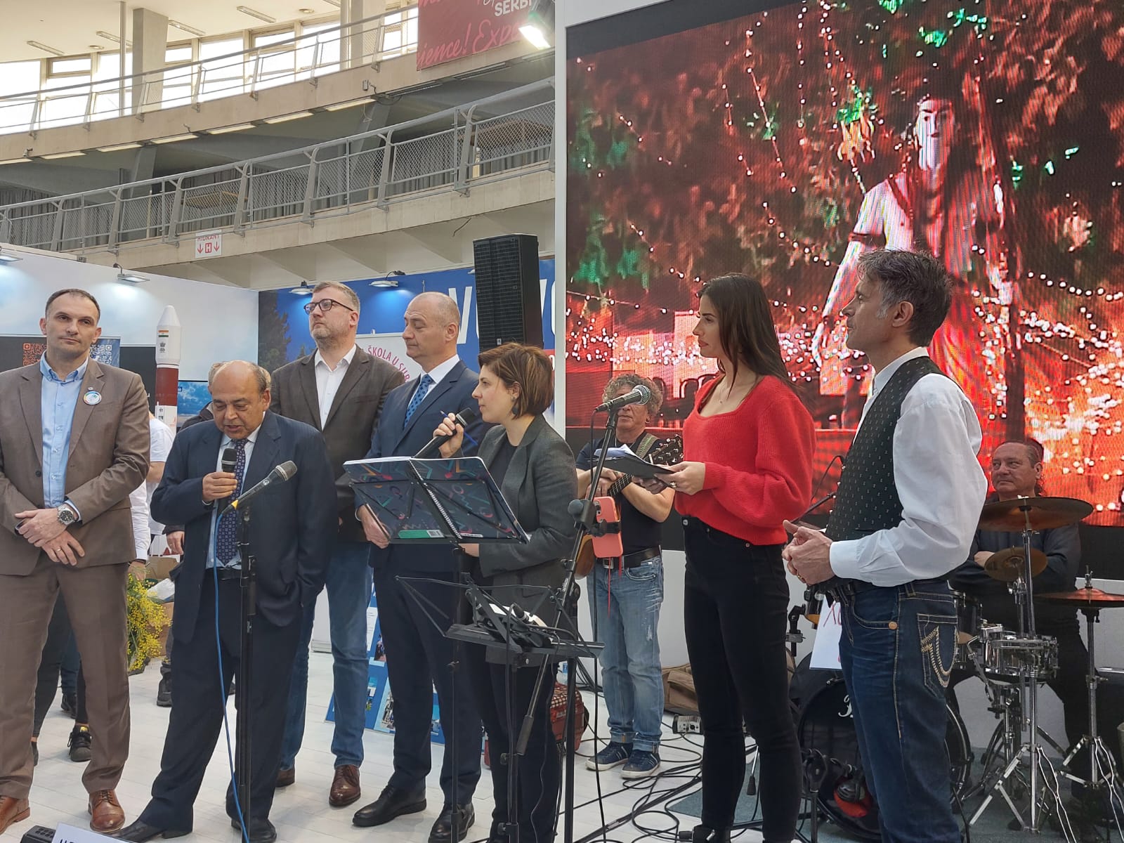 Indian Counter in Belgrade International Tourism Fair - 24 February 2023.