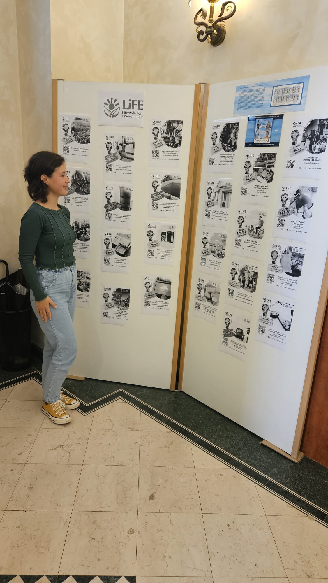 Embassy organized an exhibition on Mission life - Lifestyle for Environment - May, 2024