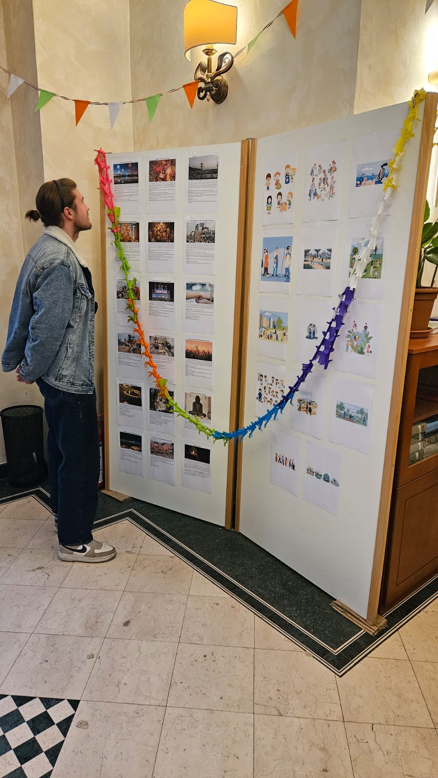Embassy organised an exhibition on the Festivals of India to explore the diverse festivals celebrated across various parts of India. Embassy also placed images to spread awareness towards the importance of Cleanliness & Hygiene.