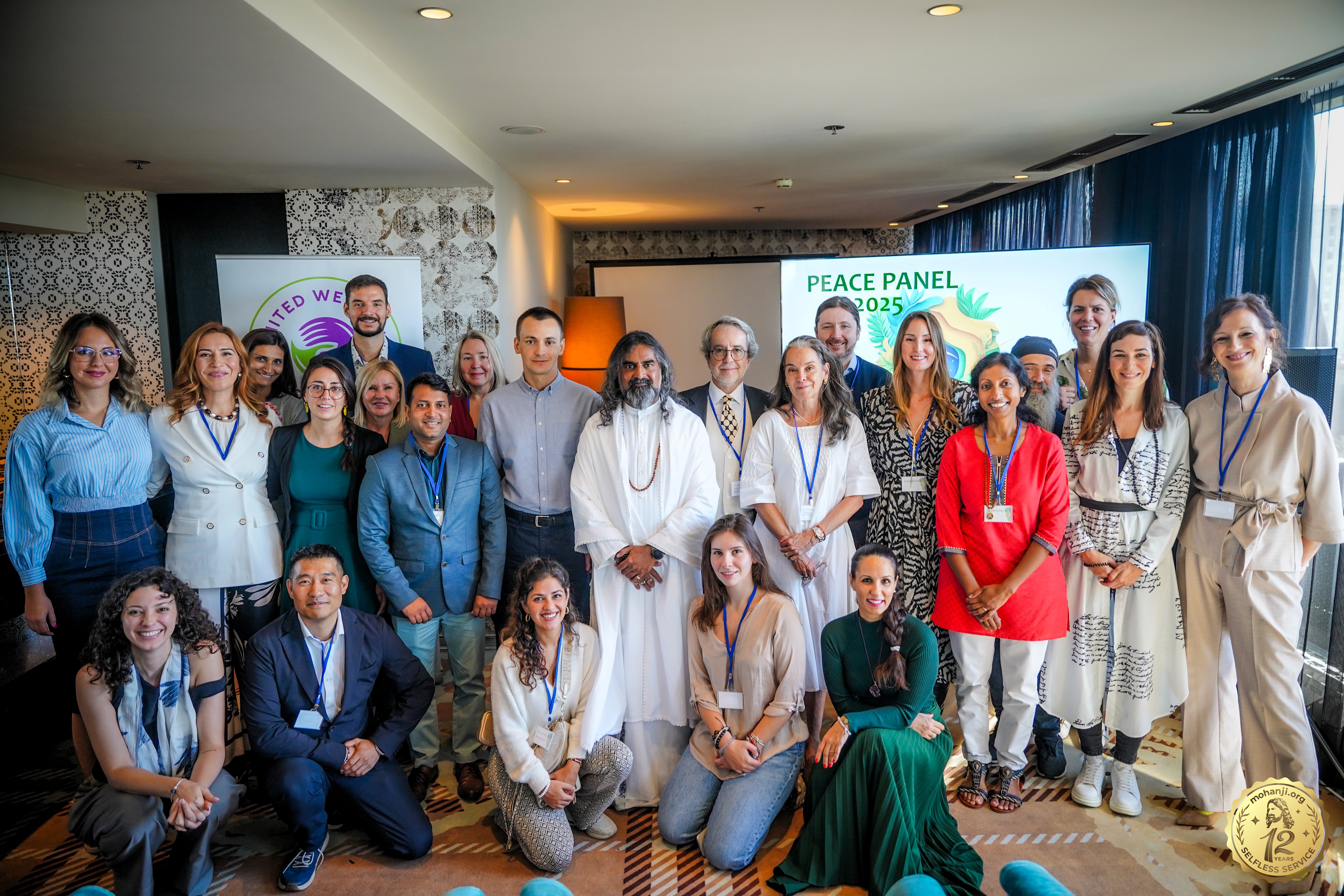 Embassy of India, Belgrade attended the programme of Shri Mohanji on the subject Peace Panel, 2025