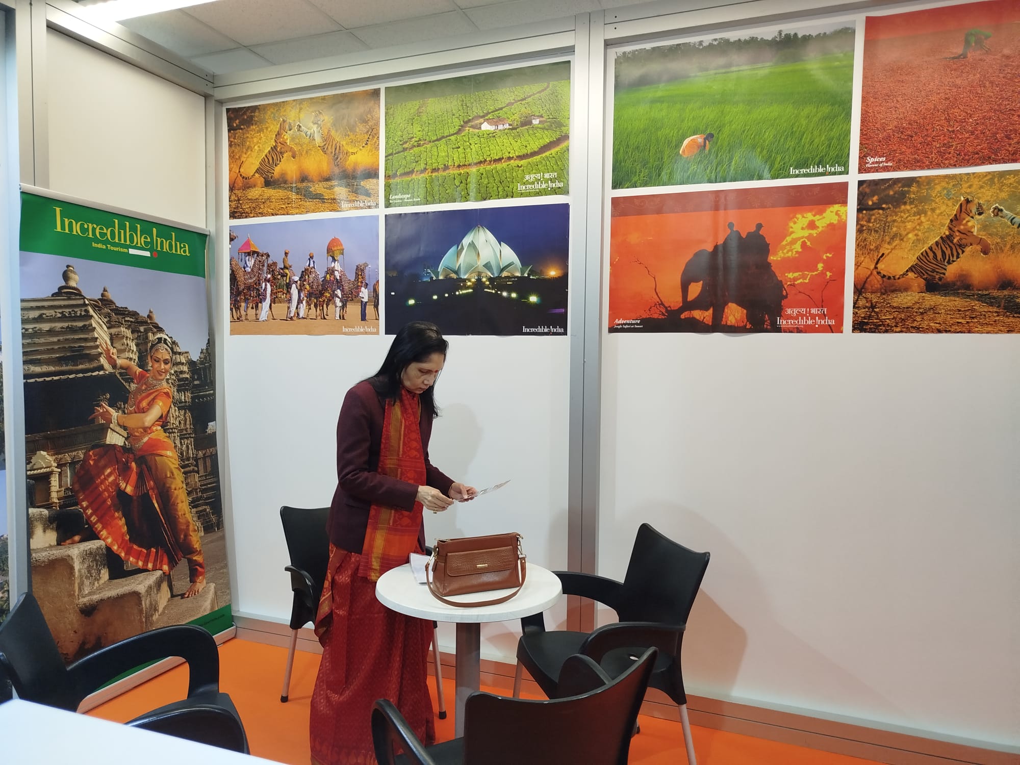 Ambassador of Embassy of India, Belgrade inaugurated Indian Pavilion in 46th Belgrade Tourism Fair.
